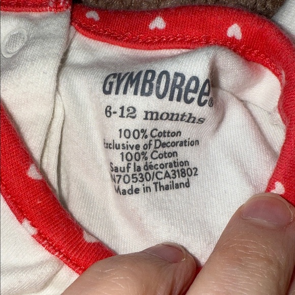 Gymboree White Blouse with Red and Blue Details - Picture 2 of 3